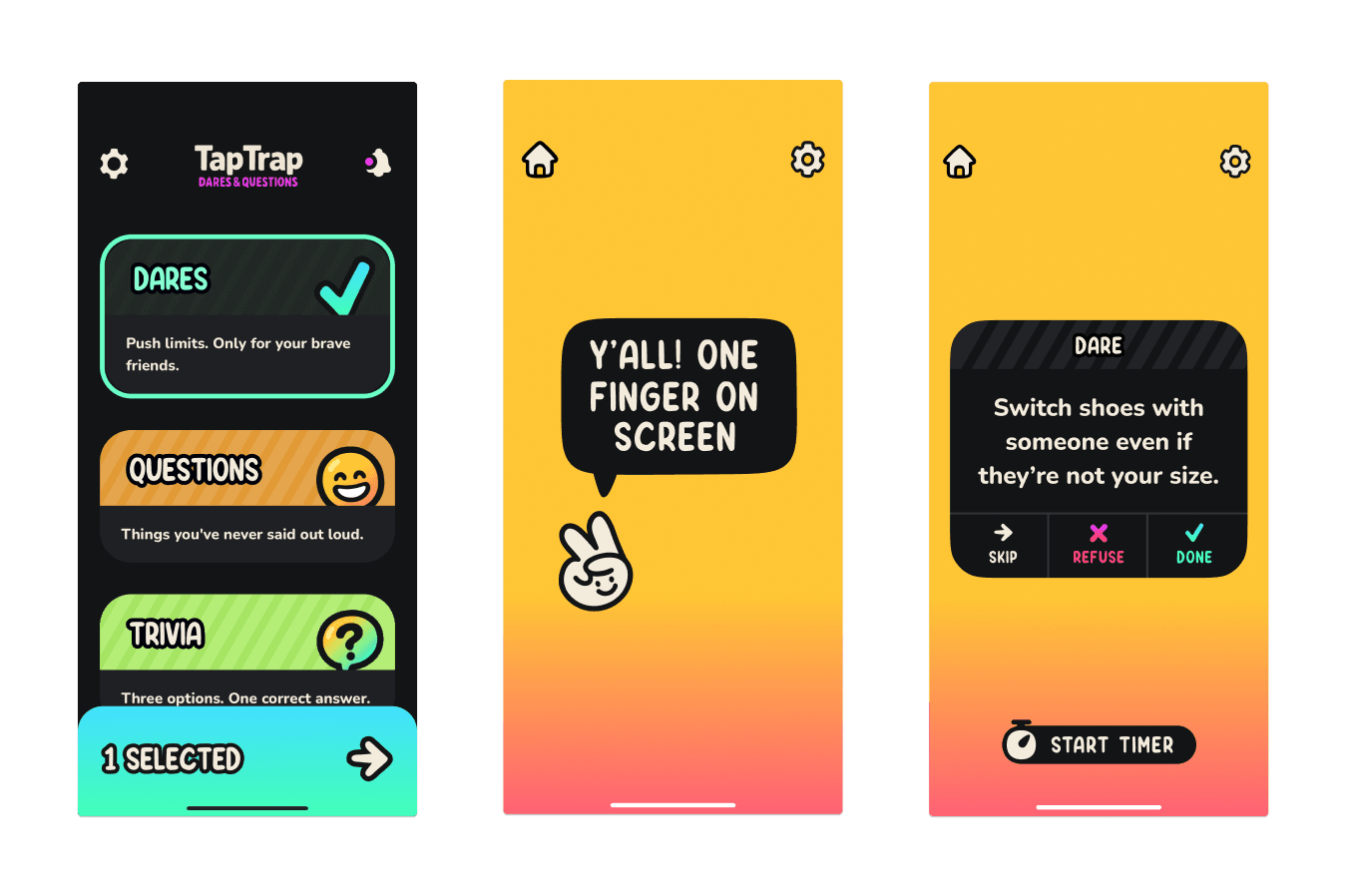 TapTrap Party Game screenshot